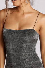 Shimmer And Glimmer Mini Dress