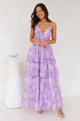 Fashion Flair Maxi Dress Lilac
