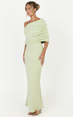 Capri Maxi Dress - Cape Dress in Sage