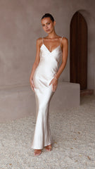 Gisella Maxi Dress - Champagne