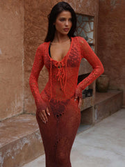 Dixie-Maxi-Dress-Knit-Orange-Ombre