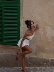 Liu-Mini-Dress-Ivory