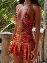 Niki-Mini-Dress-Golden-Crystal