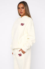11th Street Sweet Kisses Oversized Hoodie Cake Batter