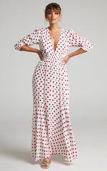 Rue Stiic - Faye Maxi Dress in Elle Polka Dot