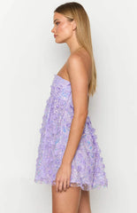 Alison Purple Mini Dress