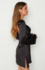 Marienne Black Mini Dress