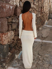 Camillo-Maxi-Skirt-Cream
