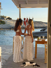 Lauro-Maxi-Skirt-White