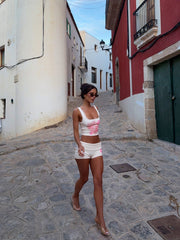 Tonii-Short-White-Pink