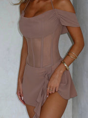 Zalandia-Mini-Dress-Tan